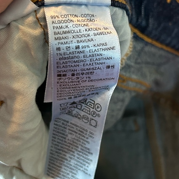 NWT Levi’s 501 button fly jeans shorts - Picture 5 of 5